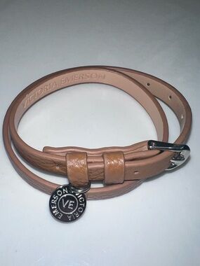 ✨🤎 Victoria Emerson Tan Double Wrap Bracelet 🤎✨